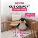 ADORA Penguin Soft Toy for Kids, Cute Plush Stuffed Teddy Ultra Soft Animal Plush Toy for Boys & Girls, Birthday Gift for Babies & Toddlers, Washable Black & White Penguin (17 cm) - Image 3