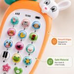 Goyal's Rabbit Intelligent Baby Cell Phone Mobile Toy for Kids, Toddlers with Music, Ringtones, Lights (Multi Color) - Image 5