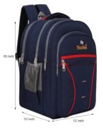 60L Large 3-Compartment Spacious Durable School Bag For 5Th To 10Th Class,College Bag,Tution Bag and Travelling Backpack Waterproof For Both Boys And Girls - Image 5