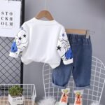 Googo Gaaga Boys Printed T-shirt and Jogger Co-ord Set - Image 3
