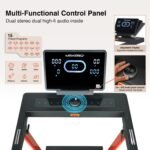 Welcare Maxpro Pta460I Auto Incline Treadmill Heavy Duty with Free Diet Plan | 6 Hp Peak Dc Motor Strudy Treadmill |15 Level Auto Incline | Max.User Weight 140Kgs | Max.Speed 18Km/Hr - Multicolor - Image 9