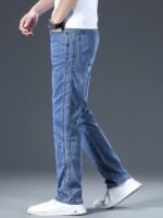 URBAN POCKETS Jeans for Men | Denim Pants with Regular Fit & Classic Straight Cut (U11-12) - Image 3