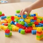 FunBlast DIY Plastic Building Blocks for Kids Building Blocks Toy for Kids Puzzle Games for Kid,Toys for Children Educational & Learning Toy for Kid,Girls & Boys -(250 Pieces Blocks with 38 Wheels) - Image 3
