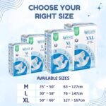 Lyfcare Open Tape Adult Diaper, Tape style (XL) - 60 Units (Pack of 6) - Image 3