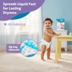 Amazon Brand - Supples Premium Baby Diaper Pants | 42 Baby Diapers | XXL | 15-25 Kg | 12 Hrs Absorption | Cushiony Cotton Soft Fabric | Phthalates-Free | Triple Leak Guard - Image 3