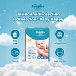 Amazon Brand - Supples Premium Baby Diaper Pants | 42 Baby Diapers | XXL | 15-25 Kg | 12 Hrs Absorption | Cushiony Cotton Soft Fabric | Phthalates-Free | Triple Leak Guard - Image 2