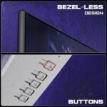 Zebronics Full HD LED Monitor, 21.5 Anti-Glare Screen, 100Hz Refresh Rate, Ultra Slim, Bezel-Less Display, 250nits Brightness, HDMI & VGA, Wall Mountable (A122) - Image 5
