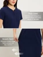 Symbol Premium Women's Sheath Dress (Knee Length | Desk-to-Dinner) (Available in Plus Sizes) - Image 4