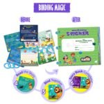 Funtad Stickers Mess-Free DIY Art Activity & Story for Kids - Hunt & Match |550+ Stickers Number Matching Story-Based Learning Toy with 10 Boards|Screen-Free Fun| Gift For Boys & Girls Age 5,6,7,8,9,10 yr - Image 4