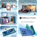 Motorola G57 Power (Corsair, 8GB RAM, 128GB Storage) | Snapdragon 6s Gen 4 Processor | 6.72" FHD+ Display | 50MP LYT-600 + 8MP Ultrawide | 8MP Selfie Camera | 7000mAh Battery, 33W TurboPower | IP64 - Image 8