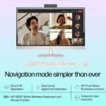 HP All-in-One, Intel Core Ultra 5 125U (16GB DDR5,1TB SSD) IPS, 300 nits, Anti-Glare, 27inch(68.6cm) FHD, Win11, M365, Office24, Shell White, 6.72kg, FHD IR tilt Camera w/Privacy shuttter, 27-cr1027in - Image 6
