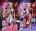 Kammateswara Dazzling Doll Set for Girls - Stylish Dress-Up Fashion Doll with Shoes,Bag & Accessories | Birthday Gift for Kids (Multicolor) - Image 4