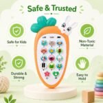 Goyal's Rabbit Intelligent Baby Cell Phone Mobile Toy for Kids, Toddlers with Music, Ringtones, Lights (Multi Color) - Image 3