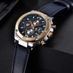 BENYAR Luxury Business Casual Party-Wear Leather Chronograph Date Display Watch for Men - Image 3
