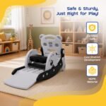 Amazon Brand – Jam & Honey Panda 3-in-1 Foldable Slide with Rocker Chair for Toddlers | Small | Indoor & Outdoor | Safe for Boys & Girls | Age 2 Years | Easy Assembly | Black - Image 4