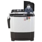 LG 7 Kg 5 Star Wind Jet Dry Semi-Automatic Top Loading Washing Machine (P7020NGAZ, Dark Gray, Rat Away Feature) - Image 10