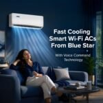 Blue Star 1 Ton 5 Star,New Star rated,Smart Inverter Split AC (Copper, Convertible 5 in 1 Cooling, DigiQ Hepta Sensor, Blue Fins, Self Diagnosis, IA512ZXUS, White) - Image 2