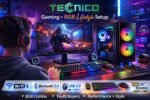 AI Ready Desktop Computer Set with 20" LED Monitor – Core i3-4130 3.4GHz, 8GB DDR3 RAM, 256, WiFi 6, Bluetooth 5.0, RGB Combo, Supports AI Tools Like ChatGPT & Gemini AI - Image 7