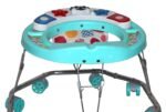 Baby Walker for Kids 6-18 Months | Musical Activity Tray | 360° Rotating Wheels | Comfortable & Foldable Walker for Boys & Girls | Early Walking Support for Babies (Grey) - Image 4