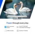 HP All-in-One, Intel Processor N200 (8GB DDR4, 512GB SSD) FHD, IPS, Anti-Glare, 23.8''(60.5cm), Win11, M365* Office 24, Shell White, 5.26kg, FHD IR tilt Camera, 24-cr0302in Desktop - Image 2
