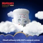 Huggies Natural Soft Overnite Diaper Pants| Premium Pant Style Baby Diapers Medium Size (M Size | 7-12 Kgs), 42 count| Keeps baby dry all night with cloud softness all over - Image 3