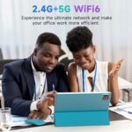 IWEGGO 15 Android Tablet, 10 18GB RAM + 128GB ROM/2TB Expandable Tablet, 2.0GHz Quad-Core Processor, 1280x800 HD Touchscreen, 5G WiFi6 BT5.0, 2-in-1 Tablets with (Navy Blue) - Image 5