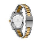 Carlton London Harper Women Analog Watch, Round Dial, Stainless Steel Strap, Quartz Movement, Green Dial, Silver Strap, 30M Water Resistant | CLRLW-006 - Image 4