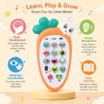 Goyal's Rabbit Intelligent Baby Cell Phone Mobile Toy for Kids, Toddlers with Music, Ringtones, Lights (Multi Color) - Image 4