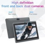 HOTTABLET Tablet 7 Inch Android 14.0 with Protective Case, 8GB (4+4GB Expand) RAM+32GB ROM, IPS Screen, Dual Camera, Bluetooth 5.0 WiFi Tab (Gray) - Image 5