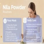 MS MAGIC SECRET Moroccan Nila Powder | 100% Natural Indigo Blue Powder for Skin Brightening, Soothing & Detox | Traditional Moroccan Hammam Beauty Treatment for Face & Body Care (100grams) - Image 3