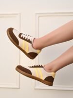 Centrino Women’s Sneakers | Trendy & Stylish Modern Sneakers |Lightweight Sneakers for woman|Shoes for women|Sneakers for women casual|women shoes|ladies shoes for women stylish|Soft Cushioned Insole | Comfortable and Flexible Ladies Casual Sports Shoe for Gym, Walking, Office and Daily Use (8145) - Image 2