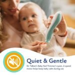 Novo Baby Electric Nail Cutter New Born 0-6 Months with LED Light | Infant Nail File | Toddler Nail Clipper | Kids Nail Trimmer | Newborn Baby Products | Safe Grooming Kit with 6 Filer Heads (Multi) - Image 5