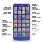 Amitasha Educational Phone Toy for 2-12 Years Kids Rechargeable 28 Modes Talking Baby Smart Phone Mobile Toy for Boys Girls Birthday Gift - Image 4