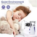 Medgears Portable Nebulizer & Humidifier for Baby & Adults | Compact, Silent, Self-Cleaning Machine with Long Battery Life | Effective for Asthma, Cough, Sinus & Allergy Relief at Home - Image 6