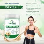 DR SATYAMRUT NUTRITION Slim Shake Formula-1 With Weight Loss & Fitness Support For Meal Replacement | Low Calorie | | No Added Sugar | High Protein | Body Detoxify - Delicious VANILLA I ( 2 X 500 ) pack of 2 - Image 5