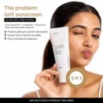 Personal Touch Sunscreen SPF 50 PA+++ for Face | Sunstalker Korea 3 in 1| Lightweight Sunscreen with No White Cast | Non-Greasy, Acne Safe & Oil-Free | With Niacinamide | For Oily & Dry Skin | 50 ml - Image 3