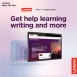 Lenovo {Smartchoice} Idea Tab Pro with Pen Plus|12.7" 3K Display|144 Hz Refresh|12 GB RAM, 256 GB ROM| AI-Enabled| MediaTek Dimensity 8300|Quad JBL Speakers|10200 mAh Battery with 45 W Charger|WiFi 6e - Image 11