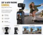 AUSHA 4K Smart Vlog Camera with 330° AI Face Tracking - Image 3