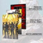 CodersParadise Pack of 54 Gaming Aesthetic Wall Collage Kit Posters - 4 x 6 Inches Posters for Wall Decoration - Glue Dots Included-Cardstock - Image 7