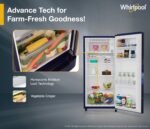 Whirlpool 184 L 2 Star Direct-Cool Single Door Refrigerator (205 WDE CLS 2S SAPPHIRE BLUE-Y, Blue, 2026 Model) - Image 6