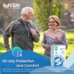 Lyfcare Open Tape Adult Diaper, Tape style (XL) - 60 Units (Pack of 6) - Image 8
