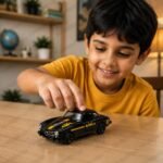 1:43 Die Cast Pull Back Car, Black Blaze Classic Sports Toy, Metal Model with Opening Doors, Vintage Racing Collectible, Miniature Vehicle Gift for Kids Boys and Adult Collectors - Image 6