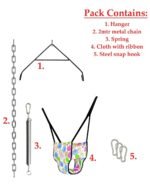 Vparents 2 in 1 Toddler Jumper Cum Baby Walking Harness Function, Fun Activity for 6-12 Months Infant (Blue) - Image 5