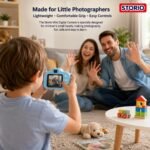 Storio Rechargeable Kids Camera Toy 3.0MP - Blue | 1080P Video Camera with 2-Inch Screen Supports 32GB with Games,Filters,Time-Lapse Educational Birthday Gift for Boys & Girls Age 3–12 - Image 2