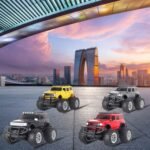 popsugar Off Roader Rechargeable Remote Control Car | RC Car Monster Truck | 4 Headlight Modes | Lithium Battery | C-Type Charging | 2.4GHz Remote Controller | Made in India, Blue - Image 8