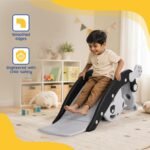 Amazon Brand – Jam & Honey Panda 3-in-1 Foldable Slide with Rocker Chair for Toddlers | Small | Indoor & Outdoor | Safe for Boys & Girls | Age 2 Years | Easy Assembly | Black - Image 5