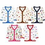 Tinchuk Baby Boy's & Baby Girl's Printed T-Shirt/Jhabla/Nightsuits with Assorted Prints- Multi-Pack - Image 5