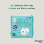 Bambo Nature Premium Baby Tape Diapers for New Born Baby XS Size (2-4 Kgs) - Super Absorbent, Breathable, Extra Soft, Dermatologically Tested, Hypoallergenic Nappies With A Wetness Indicator, 22 Count - Image 6