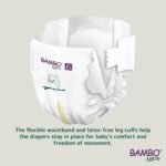 Bambo Nature Premium Baby Tape Diapers for Kids XXL Size (16+ Kgs), Super Absorbent, Breathable, Extra Soft, Dermatologically Tested, Hypoallergenic Toddler Nappies With Wetness Indicator, 20 Count - Image 2