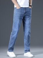URBAN POCKETS Jeans for Men | Denim Pants with Regular Fit & Classic Straight Cut (U11-12) - Image 2